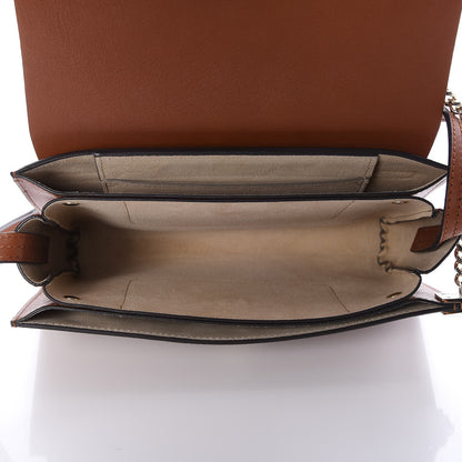 Chloe Suede Calfskin Small Faye Shoulder Bag Tobacco 5 of 6