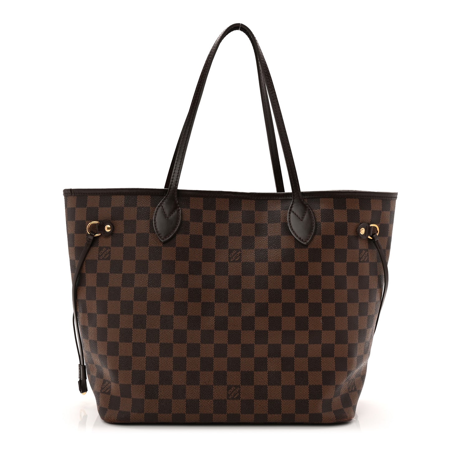 Damier Ebene Neo Neverfull MM Rose Ballerine