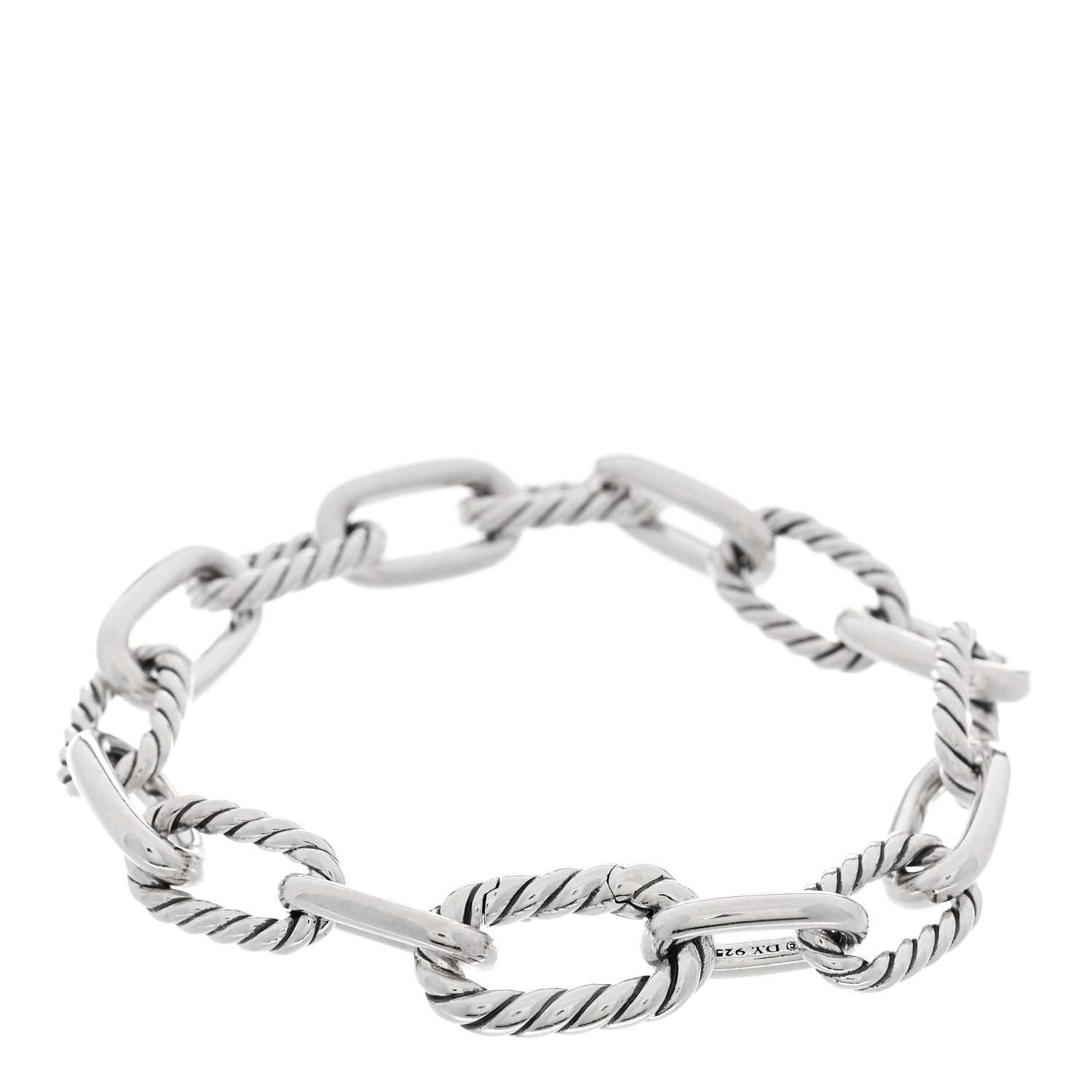 David Yurman Sterling Silver 8.5mm Madison Chain Bracelet 1 of 3