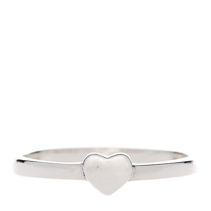 Tiffany Sterling Silver Paloma Picasso Heart Ring 56 7.5 1 of 7