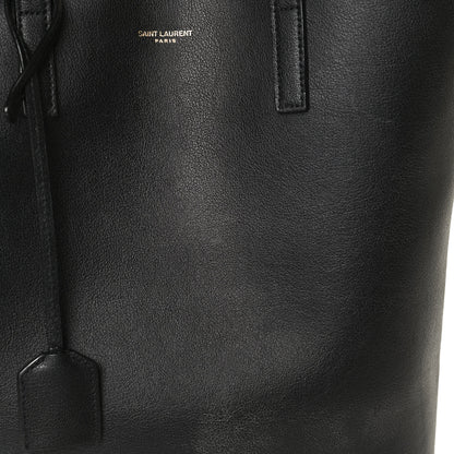 Saint Laurent Calfskin Toy Shopping Tote Black 13 of 15