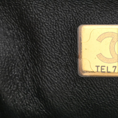 Chanel Lambskin Quilted Waist Bag Fanny Pack Black 7 of 11