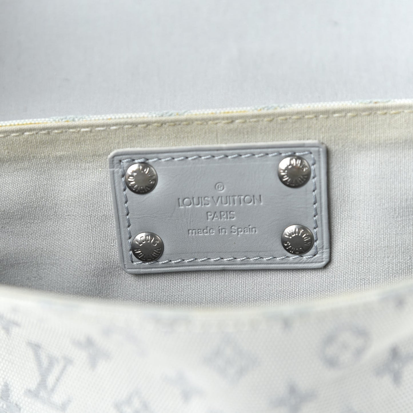 Mini Monogram Patchwork Conte De Fees Musette Grey