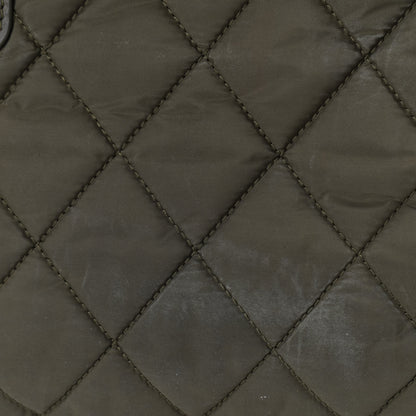 Chanel Nylon Quilted Large Coco Cocoon Tote Khaki 16 of 19