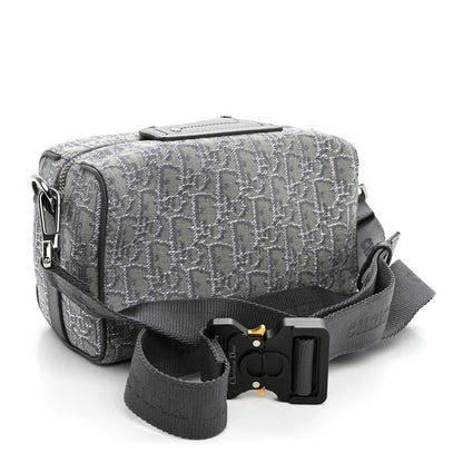 Christian Dior Oblique Jacquard Lingot 22 Bag Silver 3 of 9
