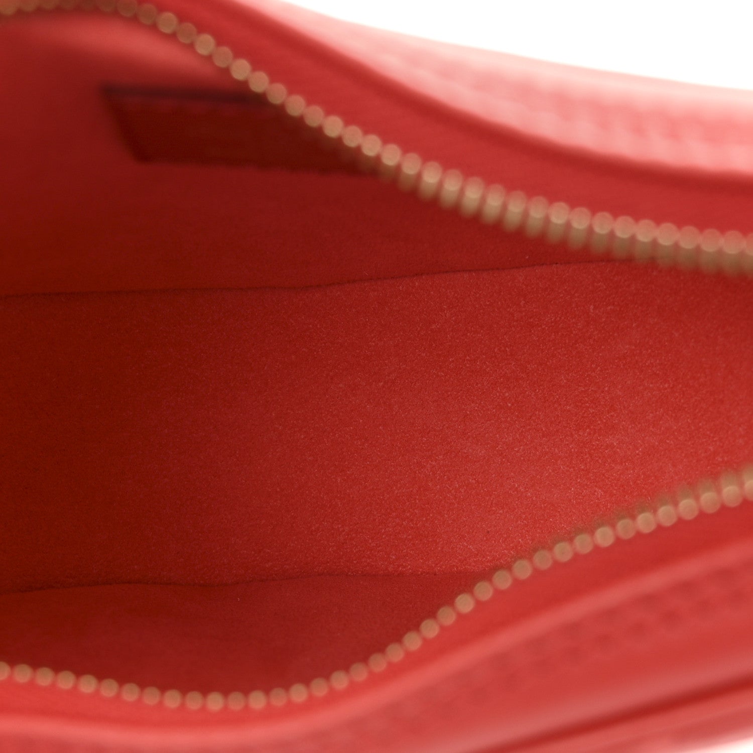 Louis Vuitton Calfskin Nanogram Embossed Loop PM Rouge 5 of 9