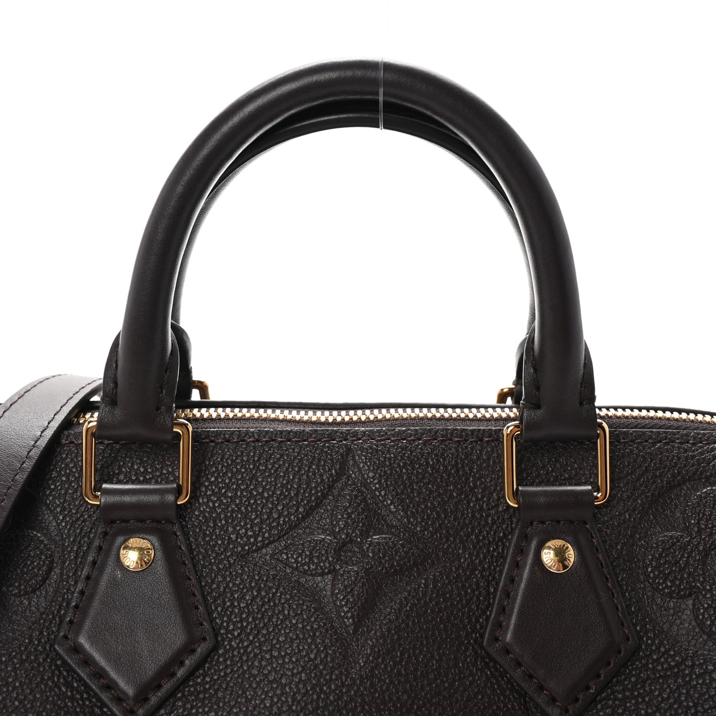 Empreinte Monogram Giant Speedy Bandouliere 25 Chocolate