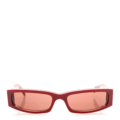 Gucci Acetate Square Sunglasses GG1778S Red 2 of 10