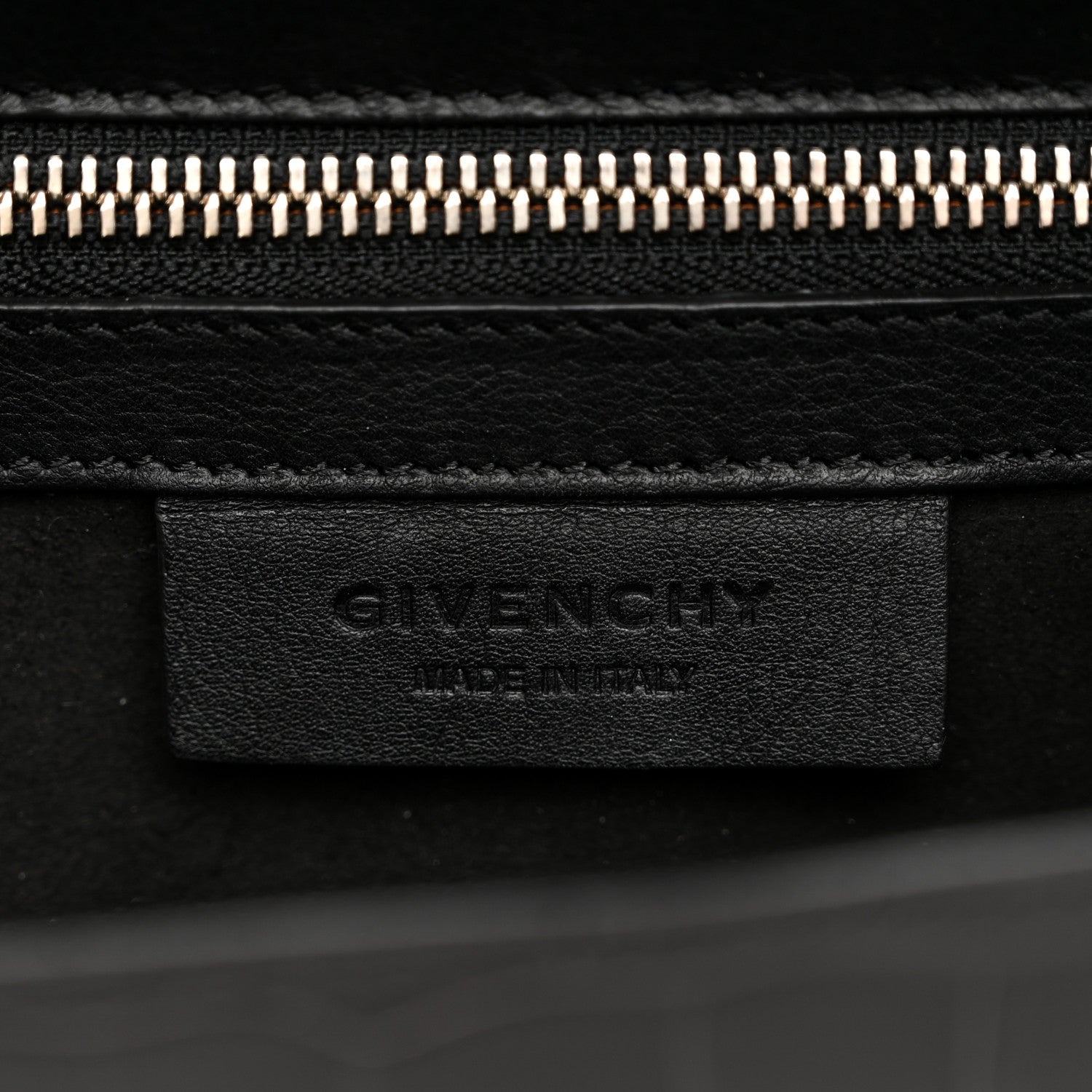 Givenchy Calfskin Crocodile Embossed Mini Pandora Box Crossbody Bag Black 6 of 10