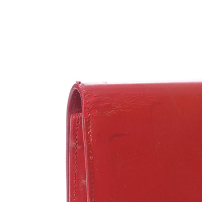 Saint Laurent Textured Patent Large Belle De Jour Clutch Fuchsia 11 of 17