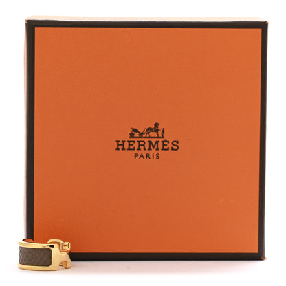Hermes Epsom Olympe Ear Cuff PM Etoupe 4 of 4