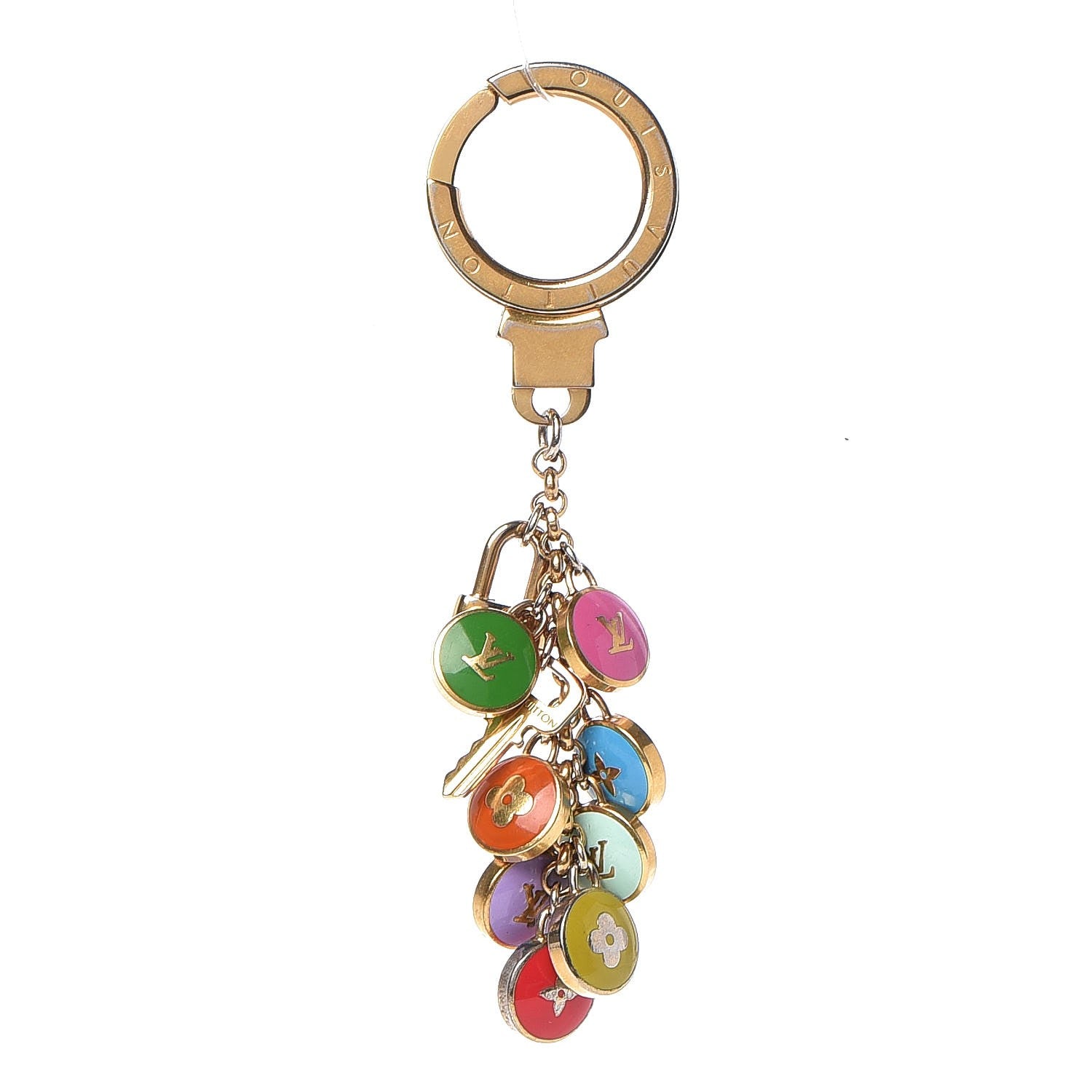 Louis Vuitton Monogram Multicolor Pastilles Key Ring Holder 1 of 4
