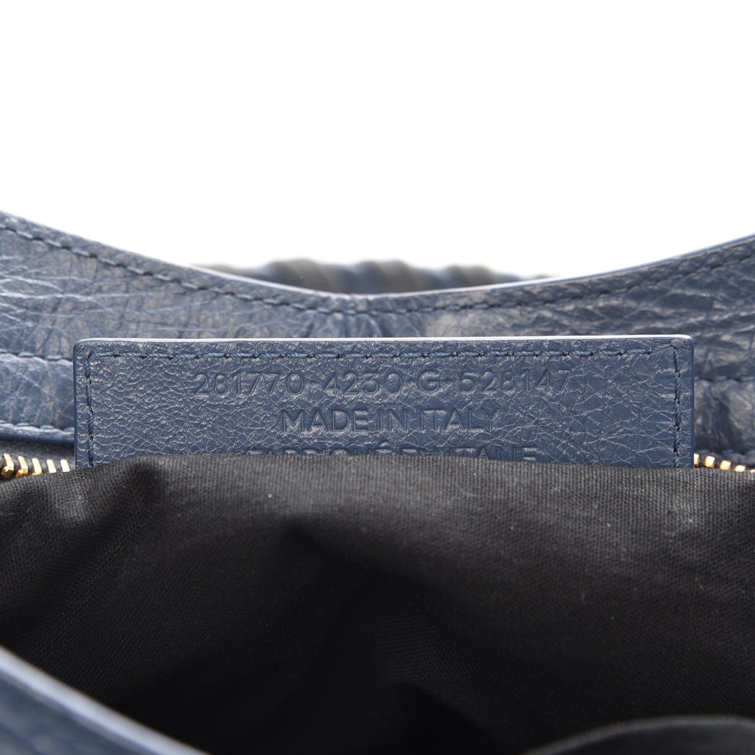 Balenciaga Agneau Giant 12 Gold Hardware City Bleu Persan 8 of 8