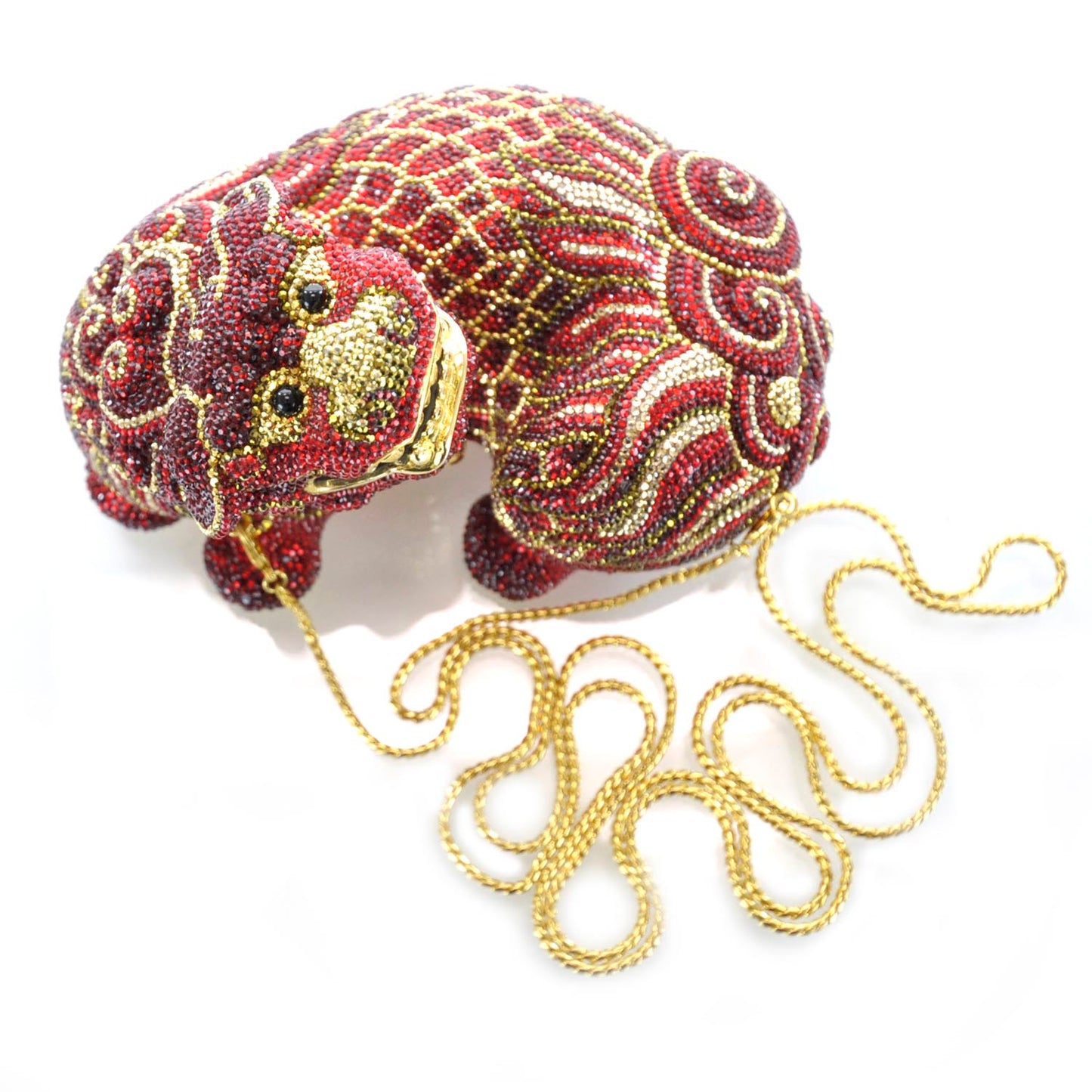 Swarovski Crystal Ming Dragon Minaudiere Clutch