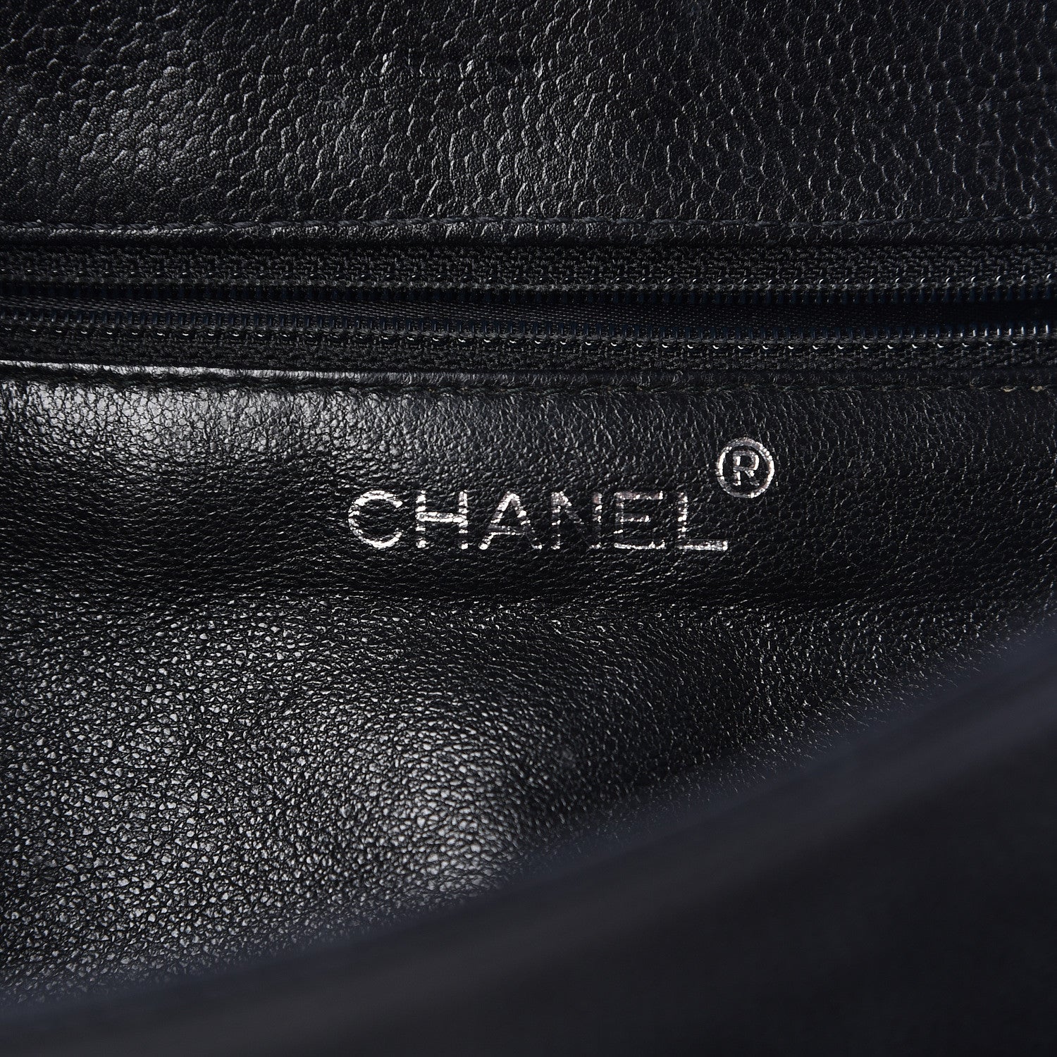 Chanel Caviar Flap Shoulder Bag Black 6 of 17