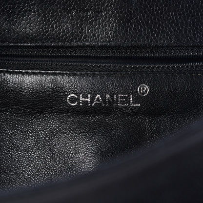 Chanel Caviar Flap Shoulder Bag Black 6 of 17