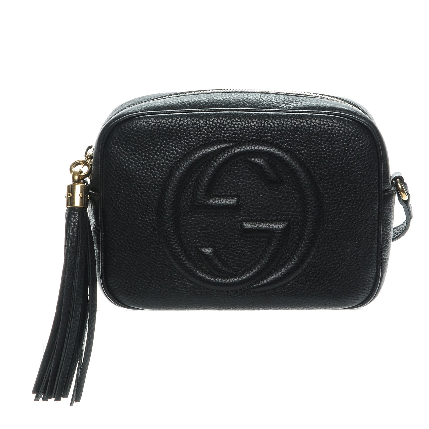Gucci Pebbled Calfskin Small Soho Disco Bag Black 1 of 11