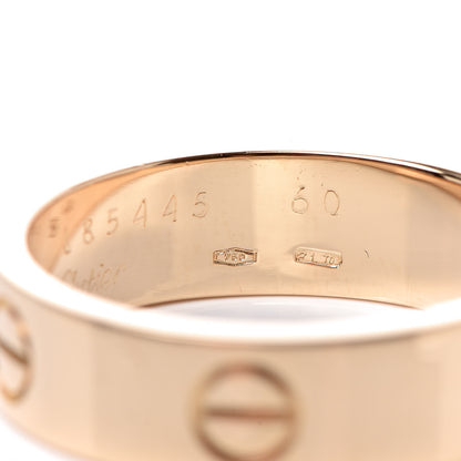 Cartier 18K Yellow Gold 5.5mm LOVE Ring 60 9 5 of 5