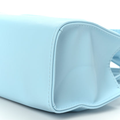 Telfar Vegan Leather Small Shopping Bag Pool Blue 8 of 8