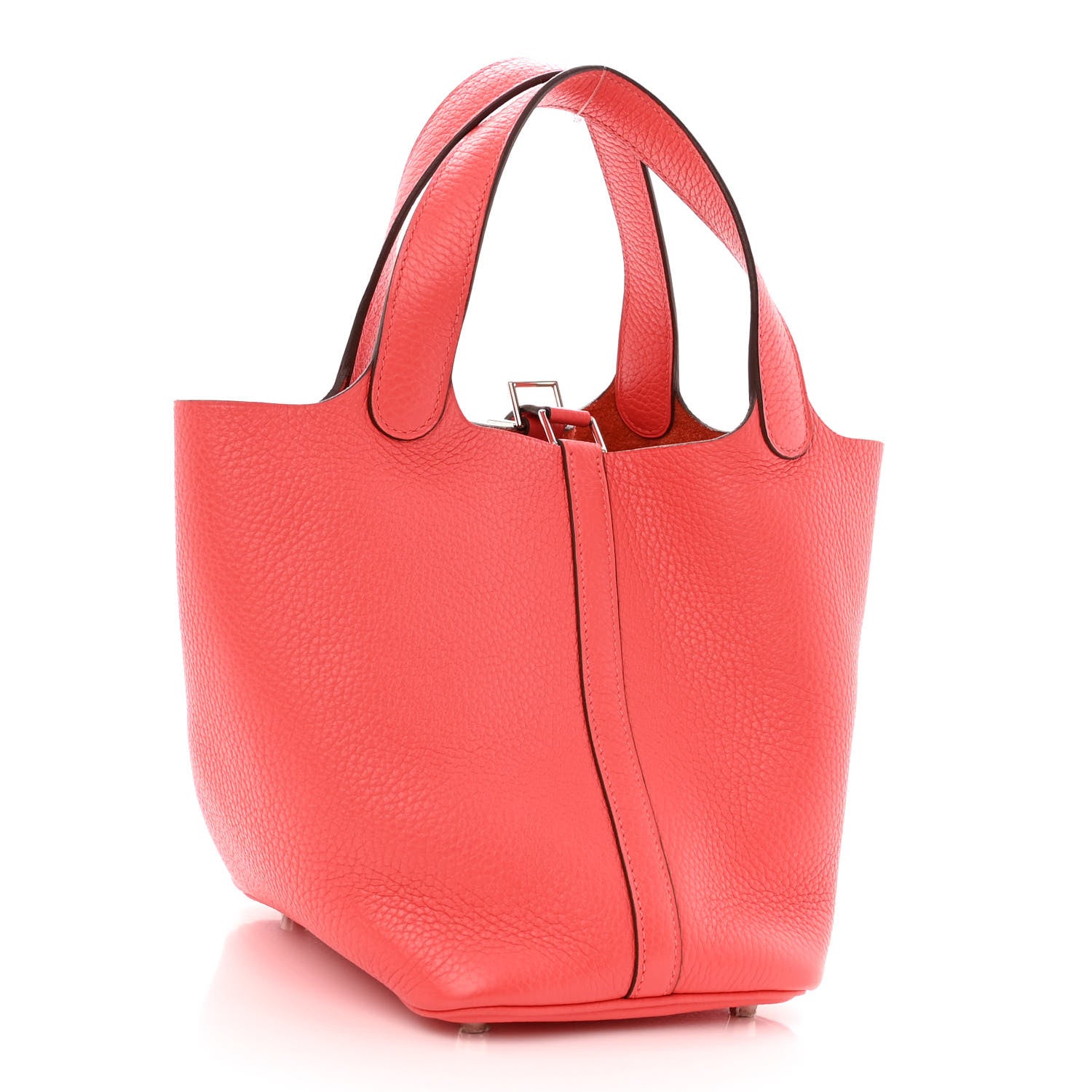 Hermes Taurillon Clemence Picotin Lock 18 PM Rose Jaipur 3 of 10