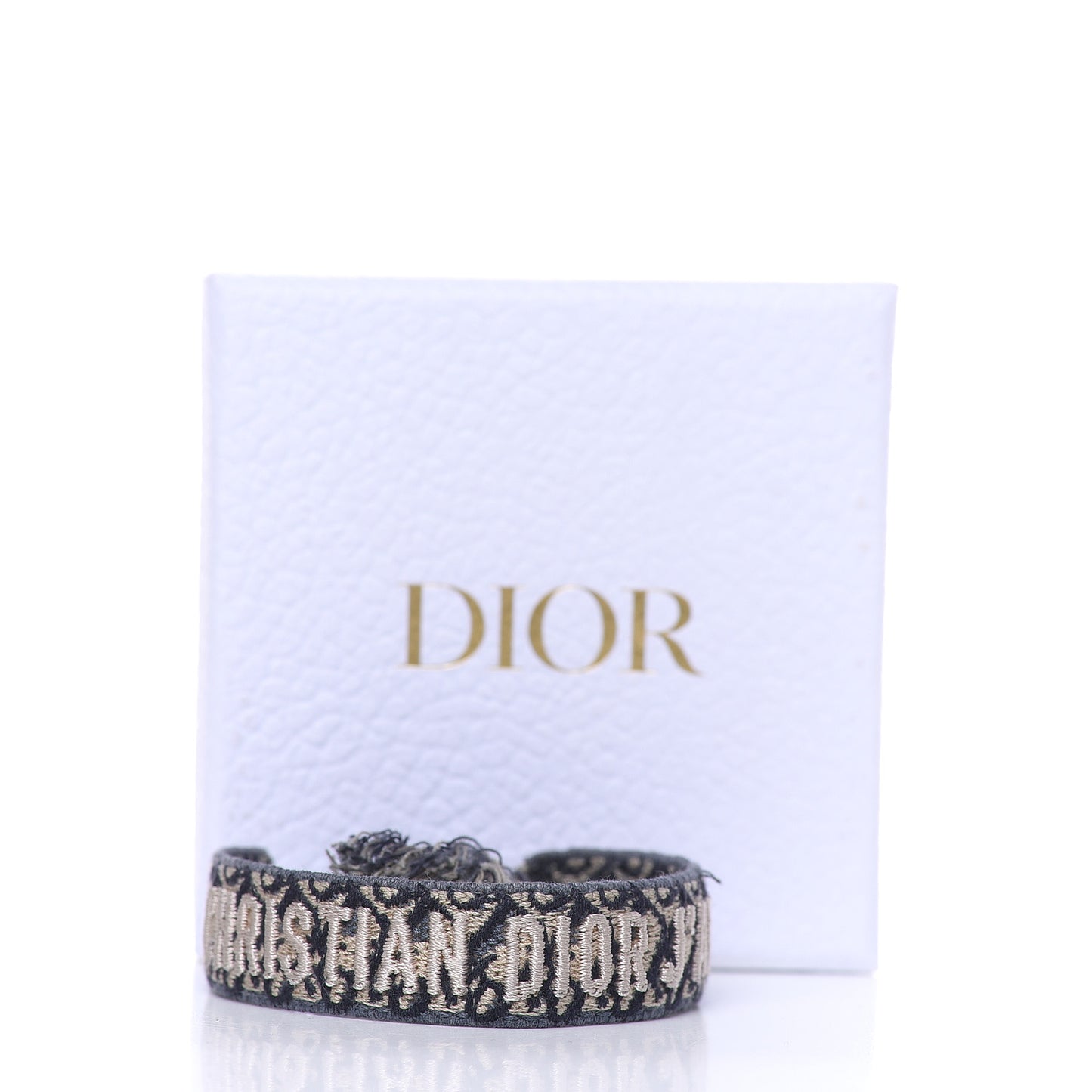 Woven Cotton J'Adior Friendship Bracelet Blue