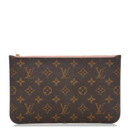 Louis Vuitton Monogram Neverfull MM GM Pochette Rose Ballerine 1 of 7