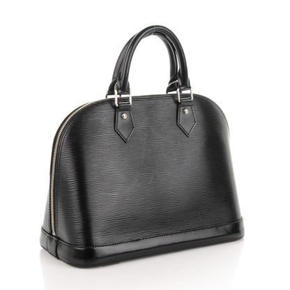 Louis Vuitton Epi Alma PM Black 3 of 8