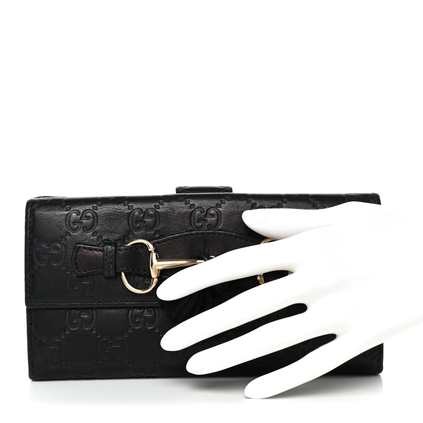 Guccissima Emily Continental Wallet Black