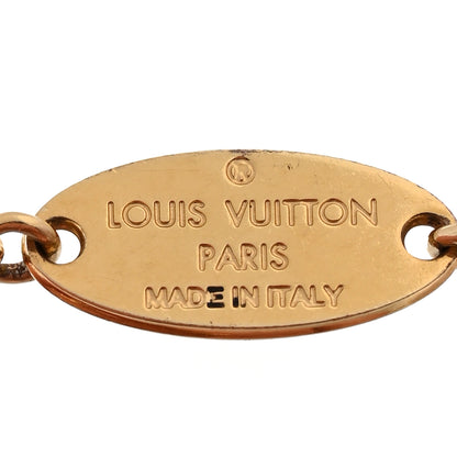 Louis Vuitton Metal Crystal LV Iconic Bracelet Gold 4 of 6