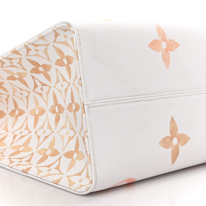 Louis Vuitton Monogram Giant Onthego MM Kaki Beige 7 of 8