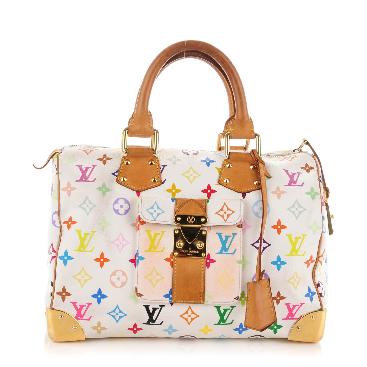 Louis Vuitton Monogram Multicolor Speedy 30 White 1 of 11
