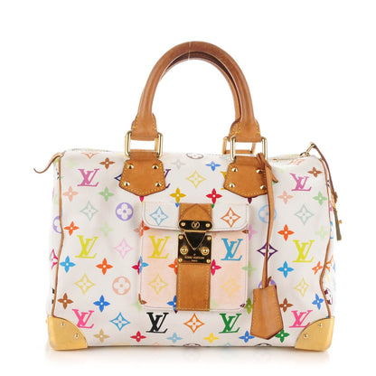 Louis Vuitton Monogram Multicolor Speedy 30 White 1 of 11