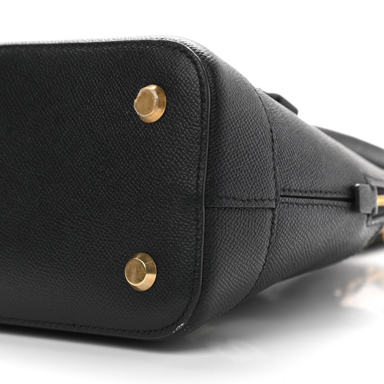 Balenciaga Signature Grained Calfskin Logo S Ville Top Handle Bag Black 10 of 12