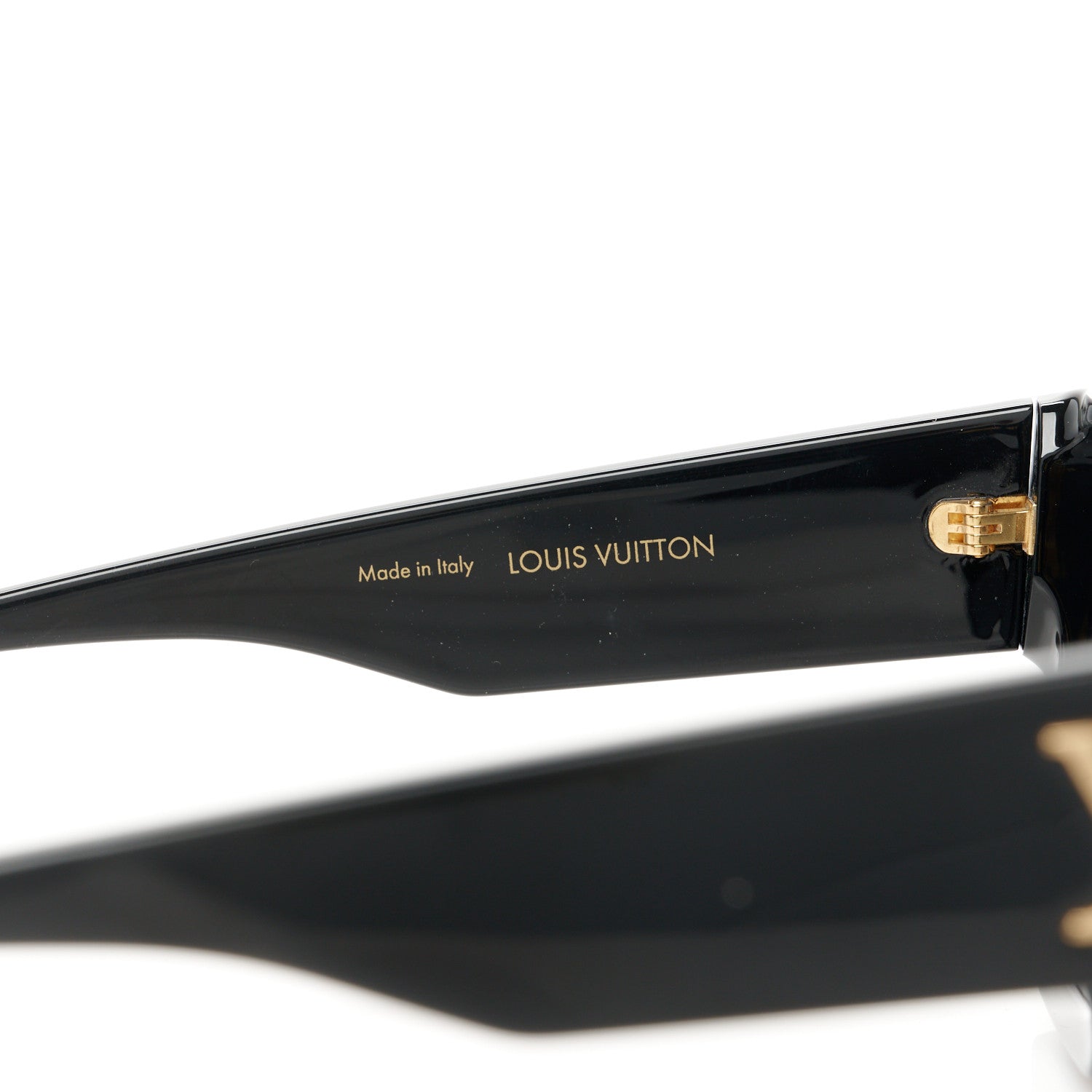 Louis Vuitton Acetate Swarovski Crystal Cyclone Sunglasses Z1578W Black 5 of 9