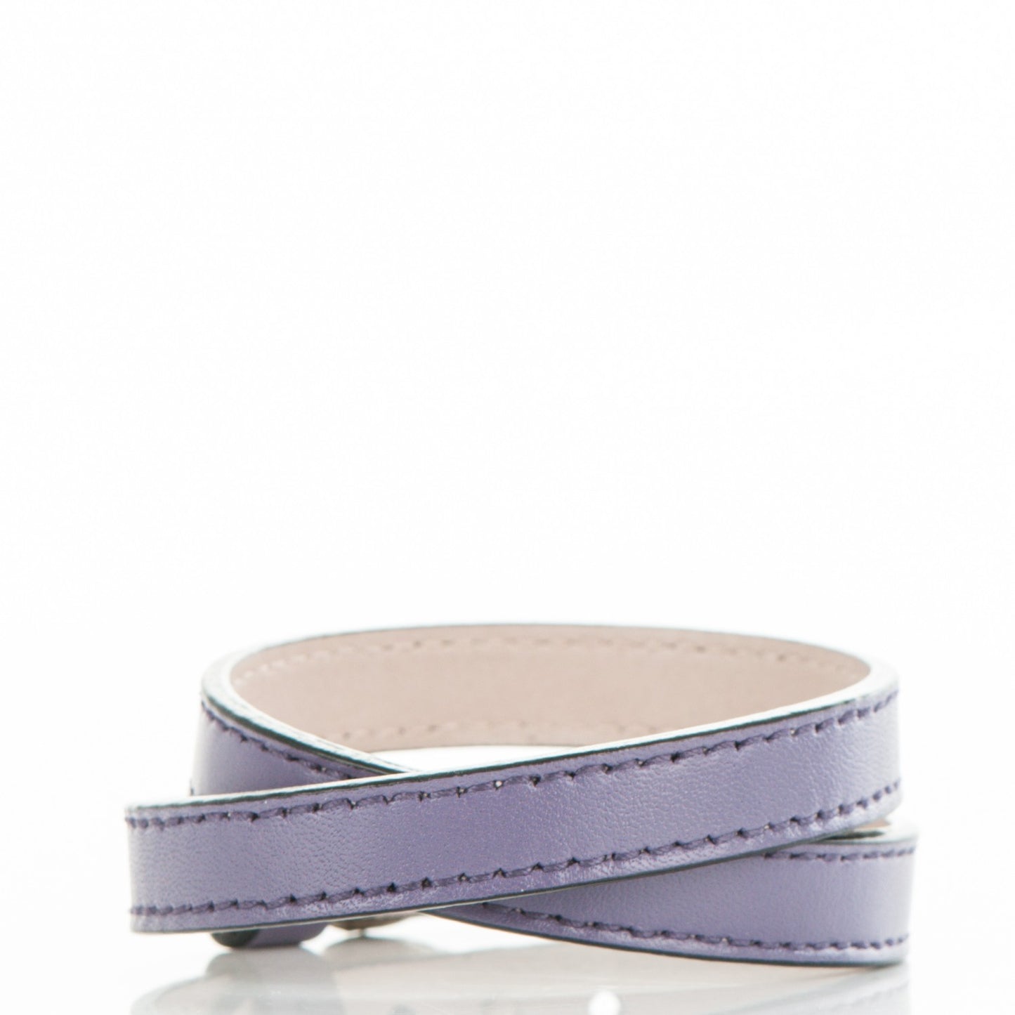 Lambskin Serpenti Forever Double Coil Bracelet S
