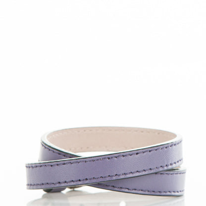 Bulgari Lambskin Serpenti Forever Double Coil Bracelet S 3 of 5