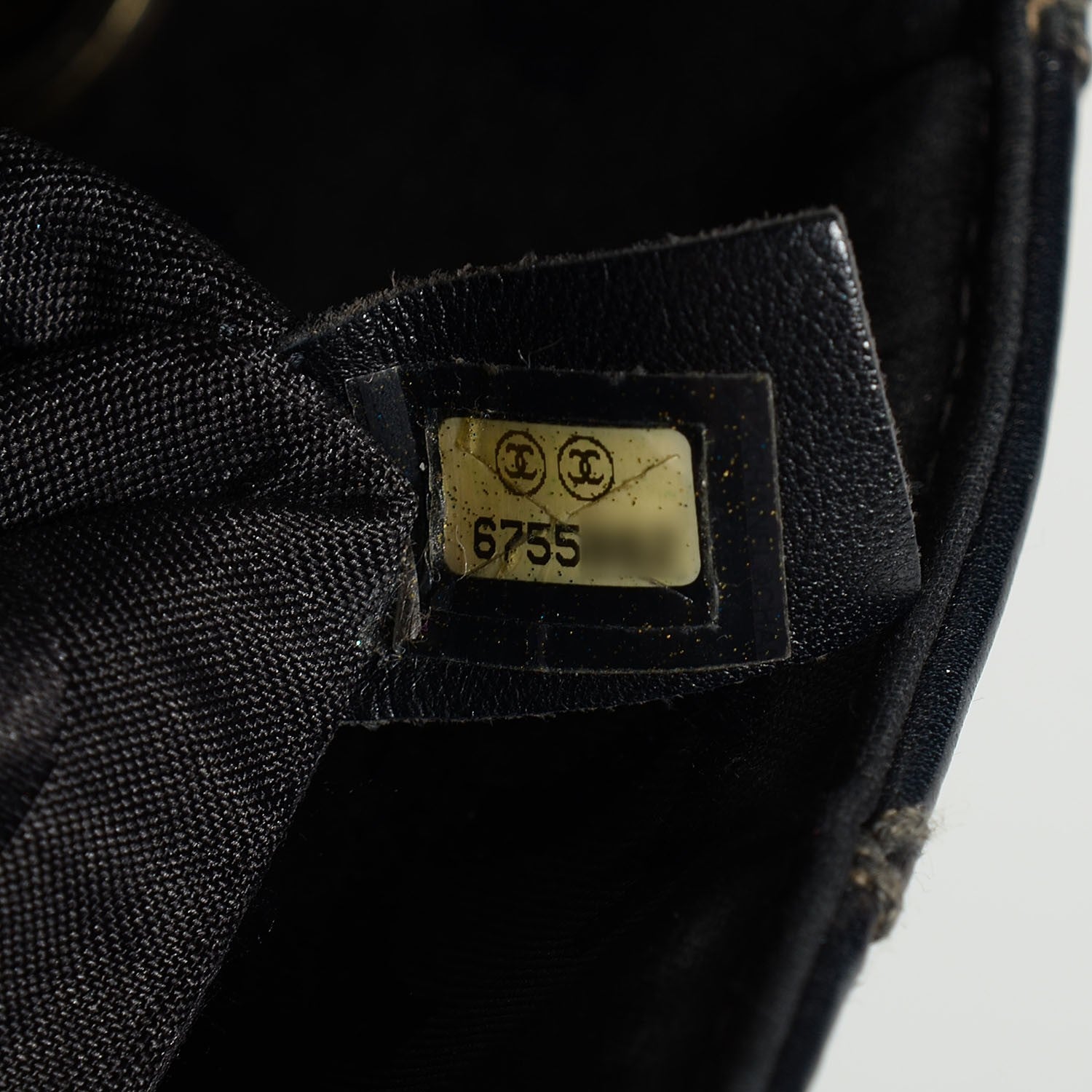 Chanel Calfskin Quilted Contrast Stitch Medium Flap Black 9 of 9