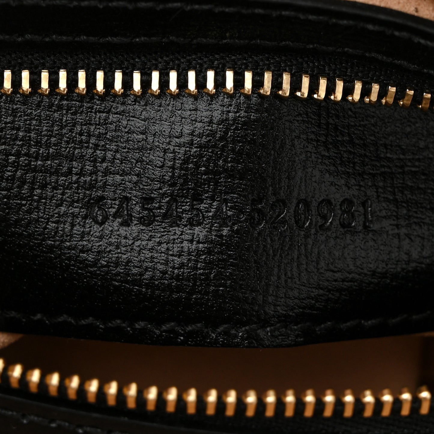Textured Calfskin Small Horsebit 1955 Shoulder Bag Black
