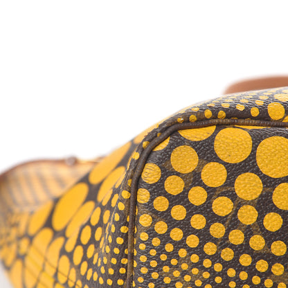 Louis Vuitton Monogram Kusama Waves Neverfull MM Yellow 18 of 19