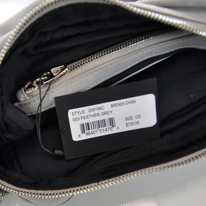 Alexander Wang Leather Brenda Chain Bag Grey 7 of 8