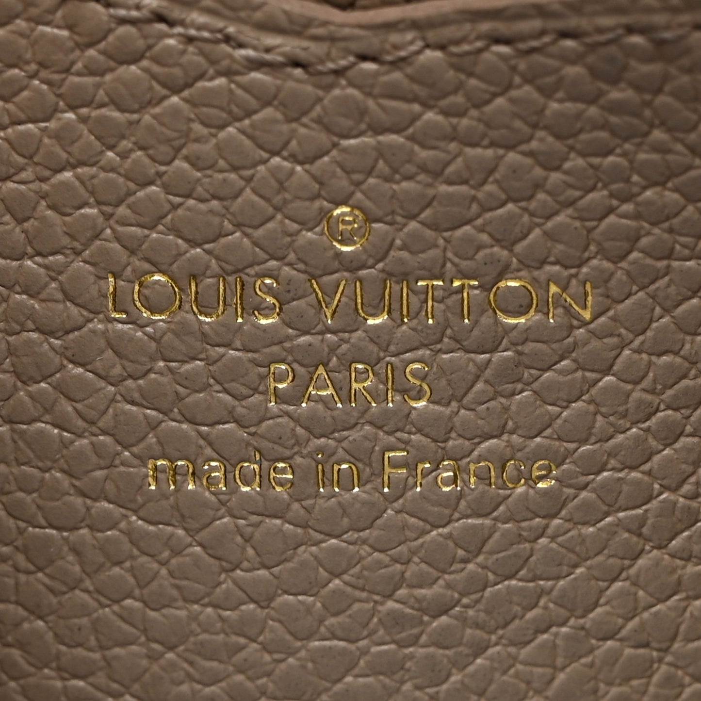 Empreinte Monogram Giant Zippy Coin Purse Tourterelle Creme
