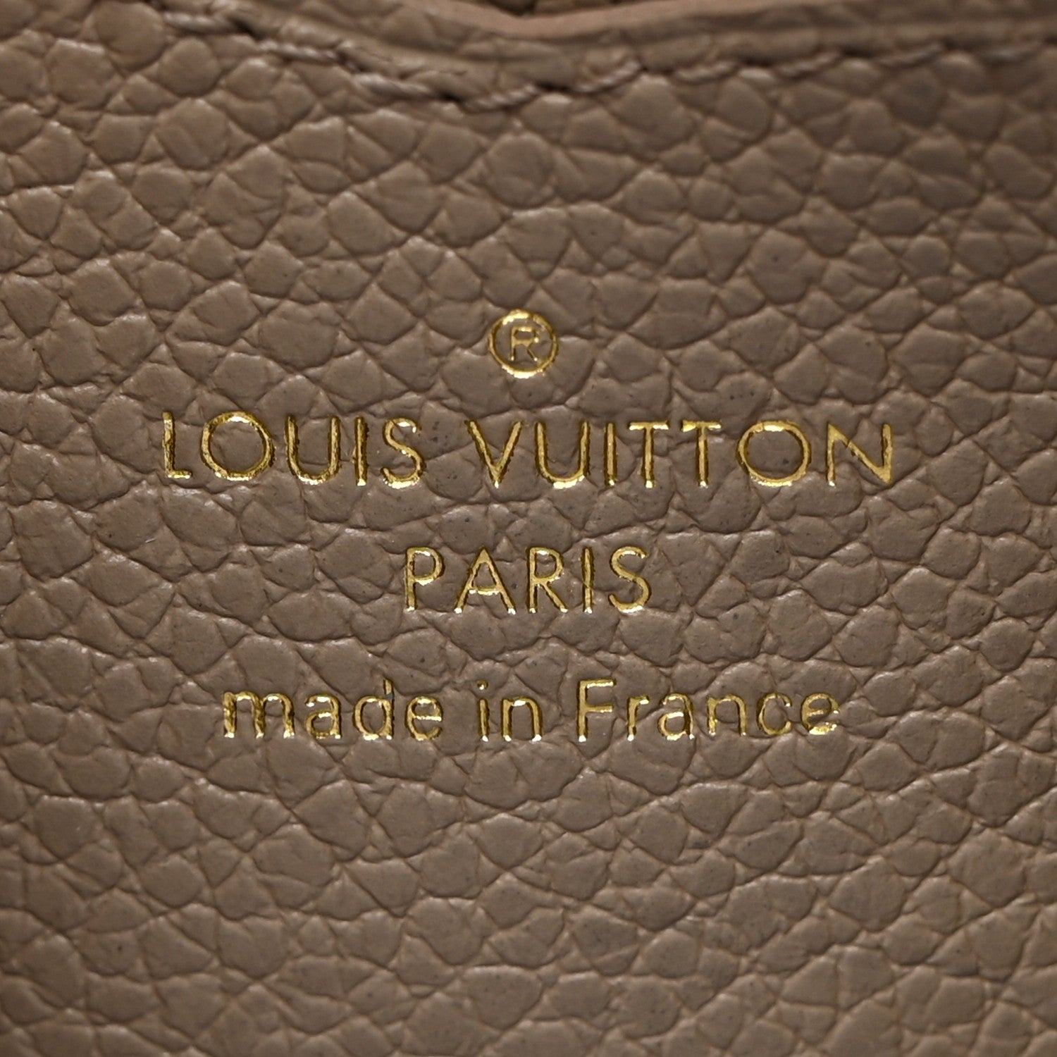 Louis Vuitton Empreinte Monogram Giant Zippy Coin Purse Tourterelle Creme 6 of 7
