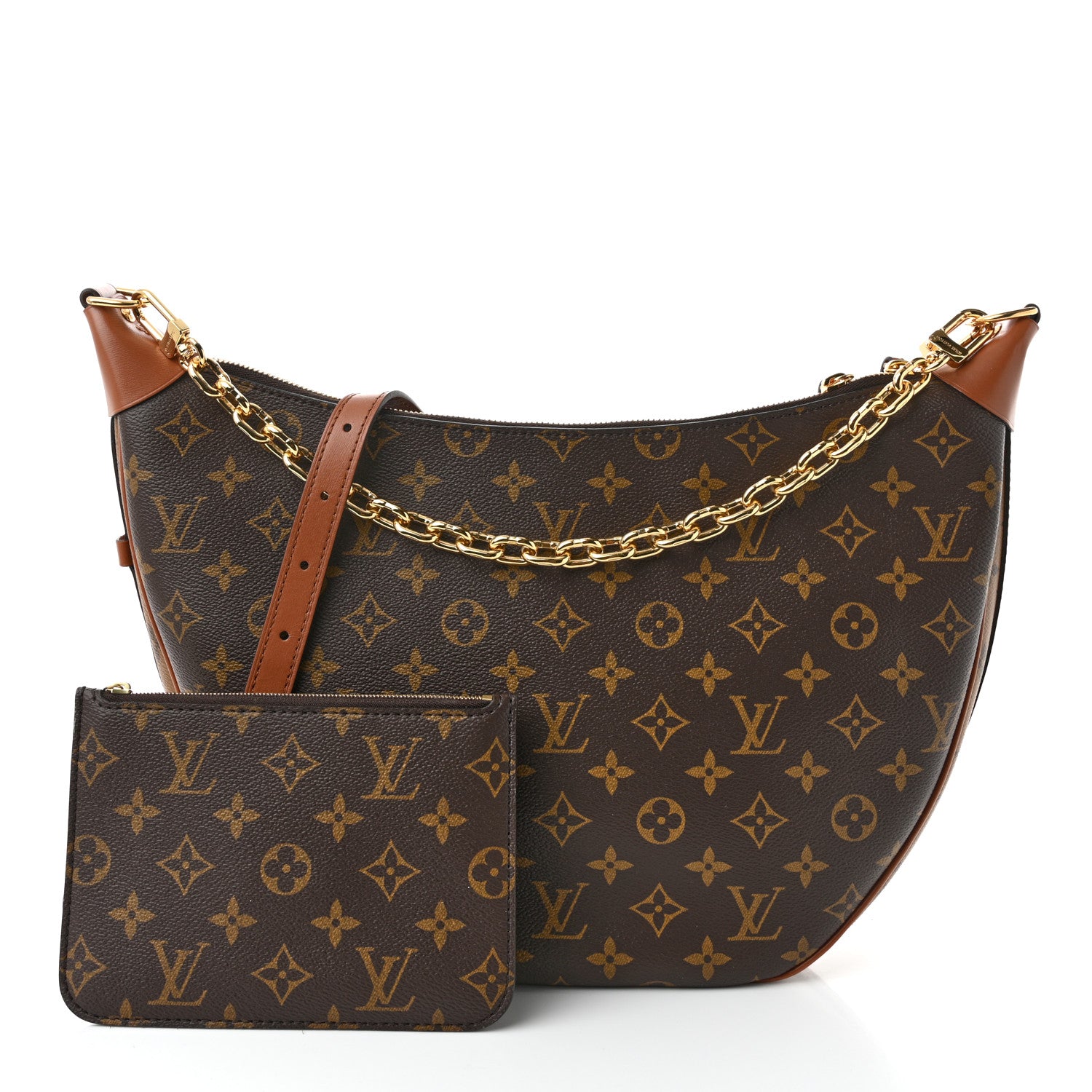 Louis Vuitton Reverse Monogram Loop Hobo 3 of 10