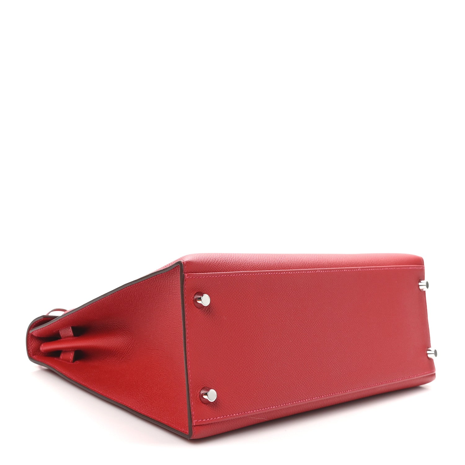 Hermes Epsom Kelly Sellier 32 Rouge Casaque 4 of 10