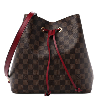 Louis Vuitton Damier Ebene Neonoe MM Cherry Berry 1 of 8