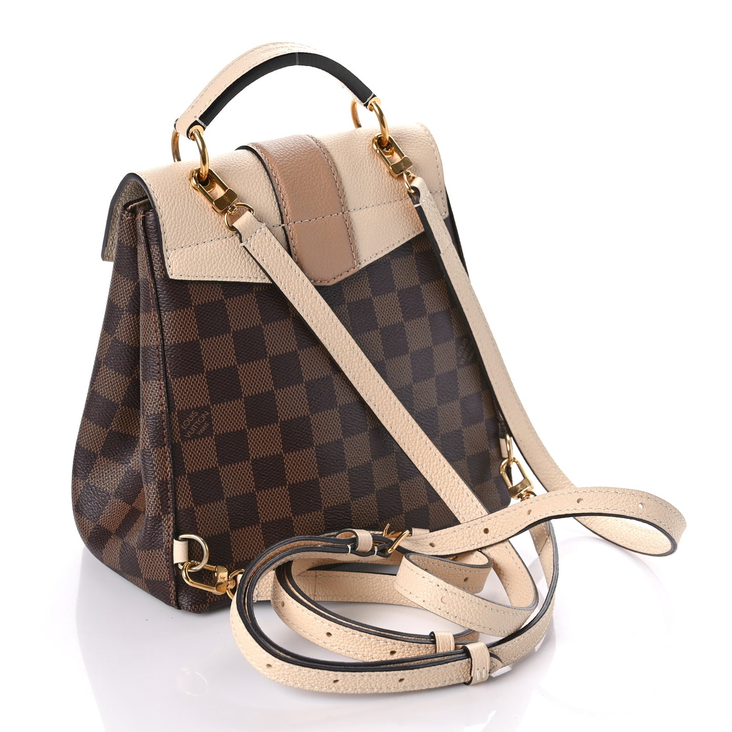 Damier Ebene Clapton Backpack Crème