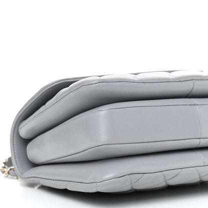 Chanel Lambskin Quilted Small Trendy CC Flap Dual Handle Bag Grey 8 of 9