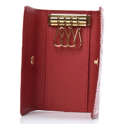 Louis Vuitton Vernis Multicles 4 Key Holder Pomme D'Amour 5 of 7