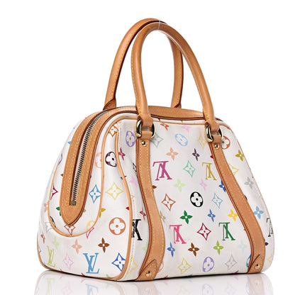 Louis Vuitton Monogram Multicolor Priscilla White 3 of 15