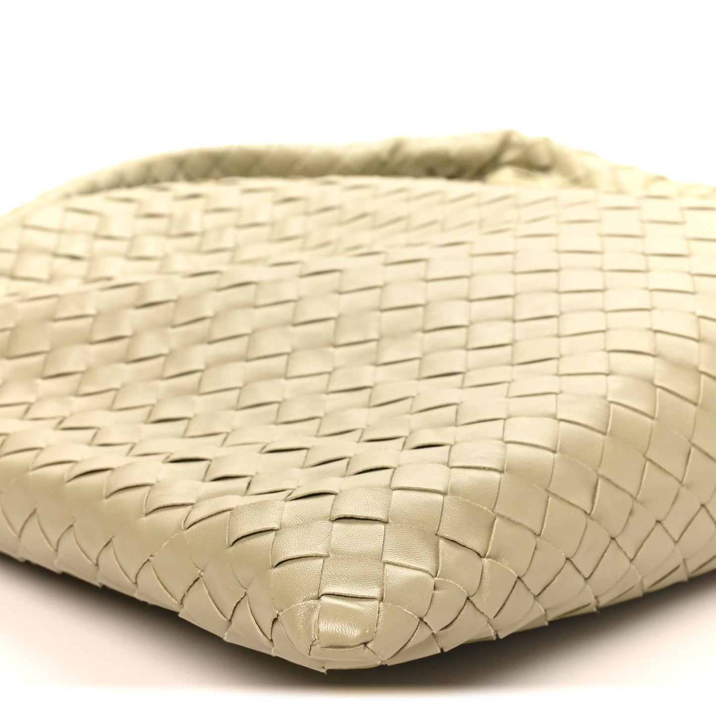 Calfskin Intrecciato Large Hop Travertine
